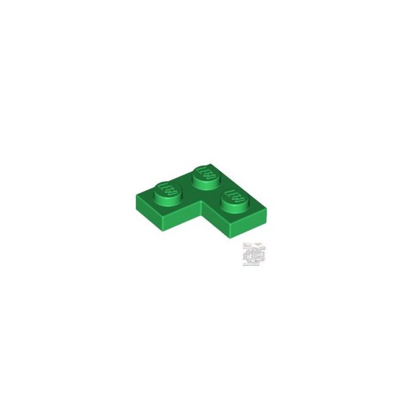 Lego Corner Plate 1X2X2, Green