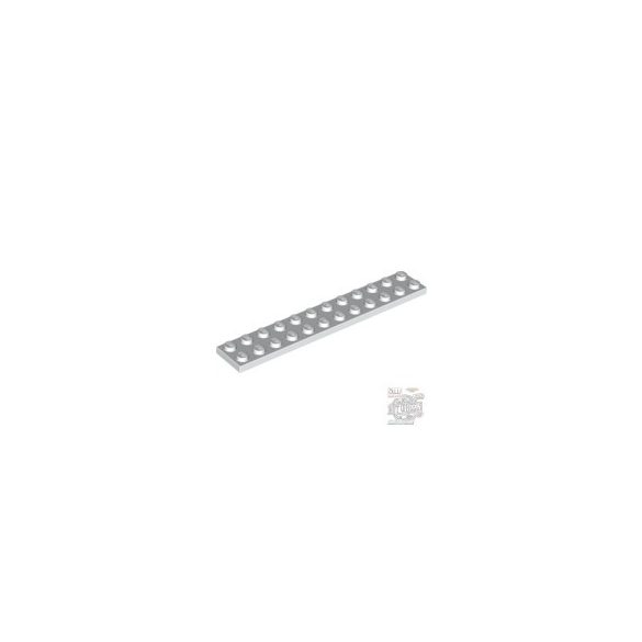 Lego Plate 2X12, White