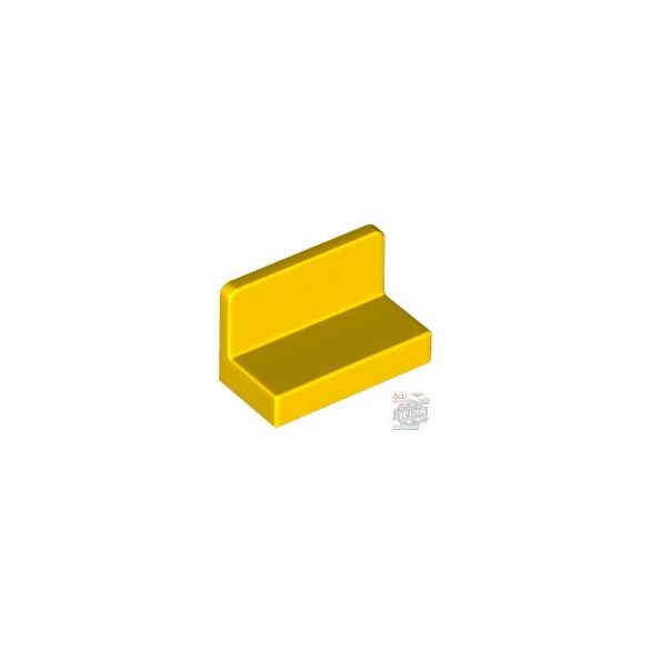 Lego WALL ELEMENT 1X2X1, Bright yellow