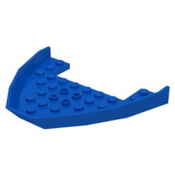 Lego Boat, Bow Top 8 x 10 x 1, Bright blue