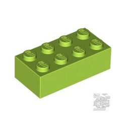 Lego Brick 2X4, Bright yellowish green