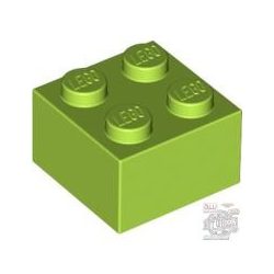 Lego Brick 2X2, Bright yellowish green
