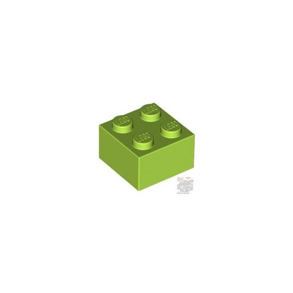 Lego Brick 2X2, Bright yellowish green