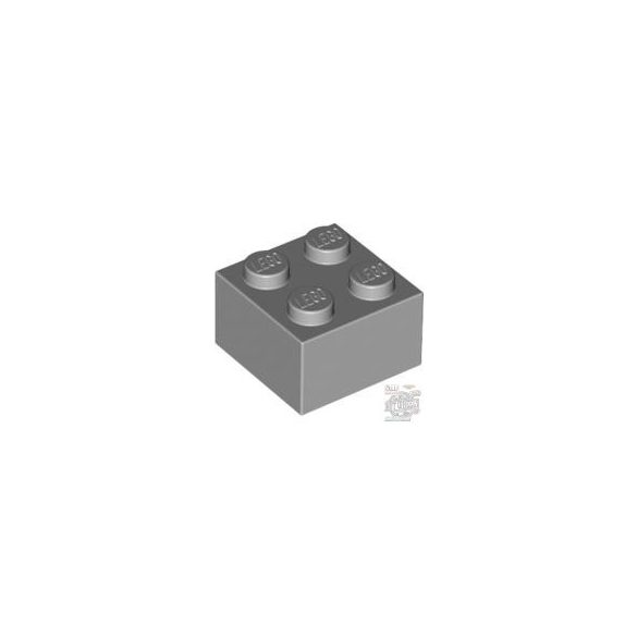 Lego Brick 2X2, Light grey