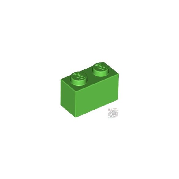 Lego BRICK 1X2, Bright green