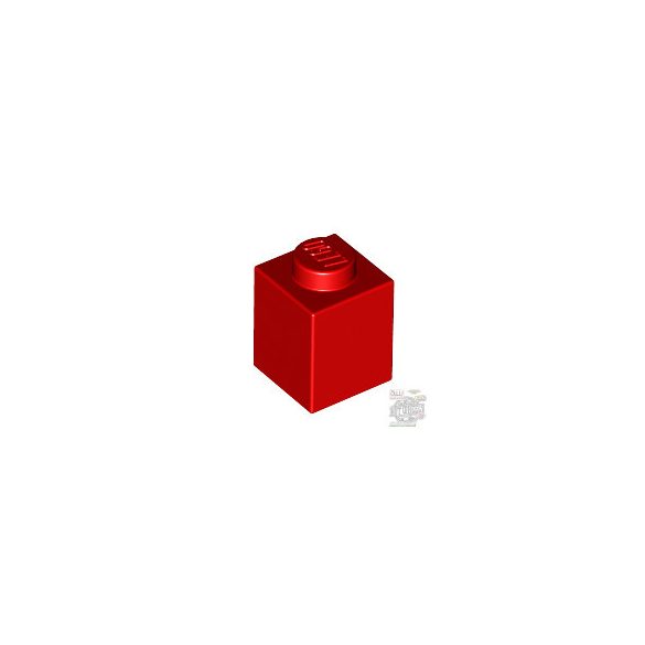 Lego BRICK 1X1, Bright red