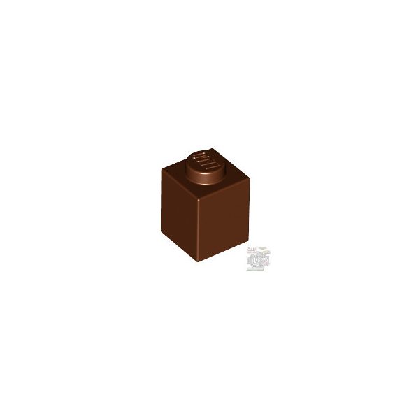 Lego BRICK 1X1, Reddish brown