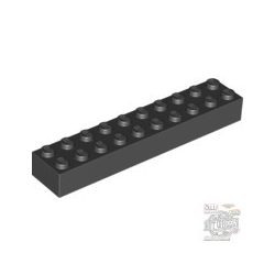 Lego Brick 2X10, Black