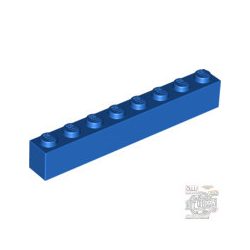 Lego Brick 1X8, Bright blue