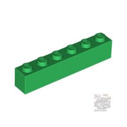 Lego BRICK 1X6, Green