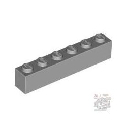 Lego Brick 1X6, Light grey