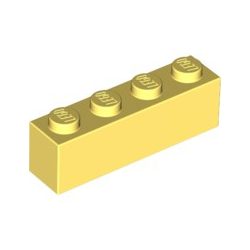 Lego BRICK 1X4, Cool yellow