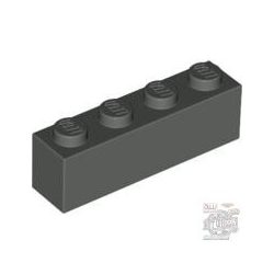 Lego Brick 1X4, Dark grey