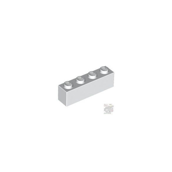Lego Brick 1X4, White