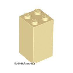 Lego Brick 2X2x3, Tan