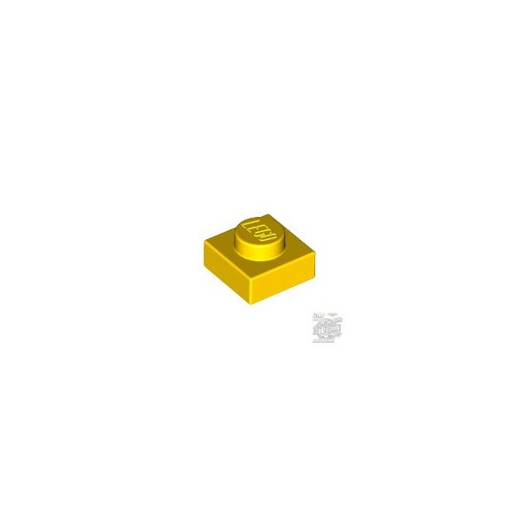 Lego PLATE 1X1, Bright yellow
