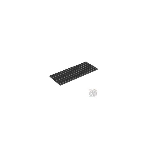 Lego Plate 6X16, Black