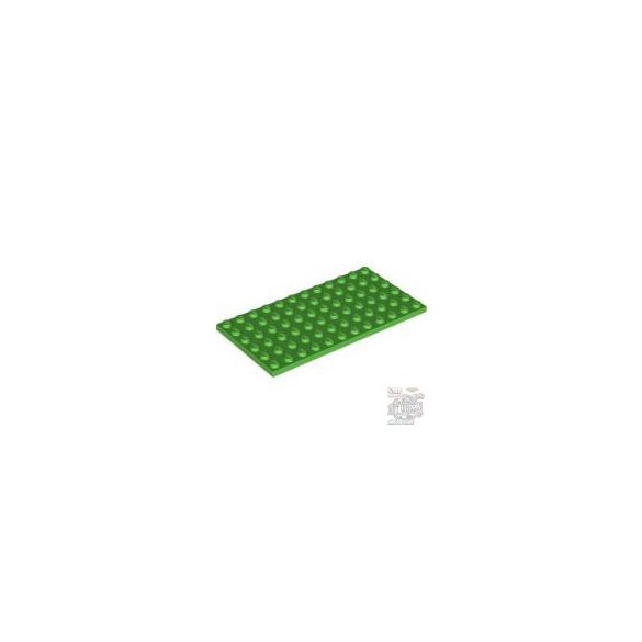 Lego PLATE 6X12, Bright green