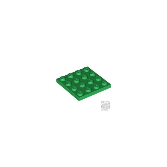 Lego Plate 4X4, Green