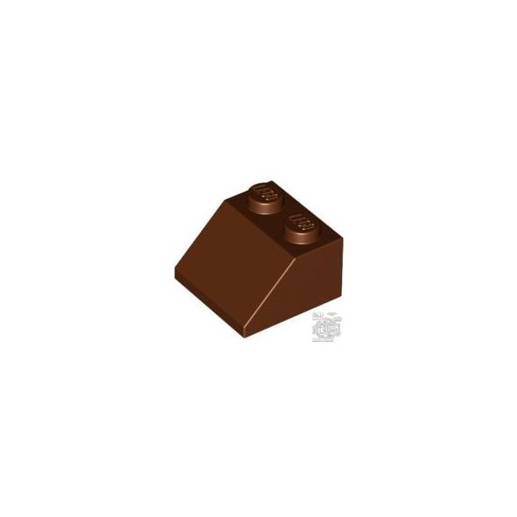 Lego ROOF TILE 2X2/45°, Reddish brown