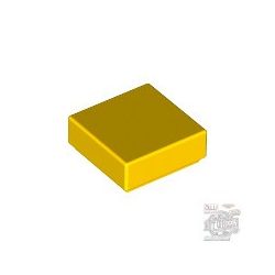 Lego FLAT TILE 1X1, Bright yellow