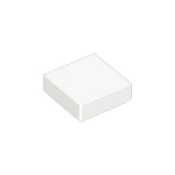 Lego Flat Tile 1X1, White