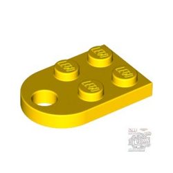 Lego COUPLING PLATE 2X2, Bright yellow