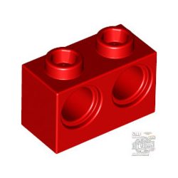 Lego BRICK 1X2 M. 2 HOLES Ø 4,87, Bright red