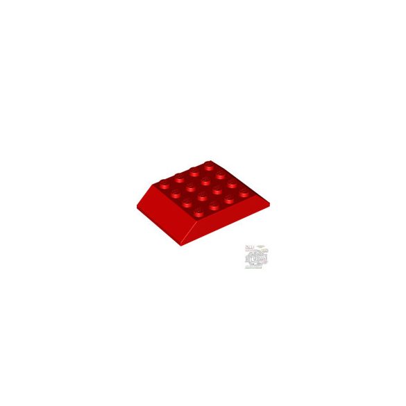 Lego ROOF TILE 4X6 45 DEGREES, Bright red
