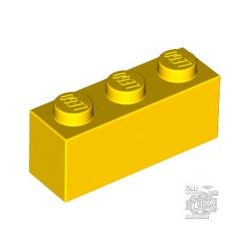 Lego Brick 1X3, Bright yellow