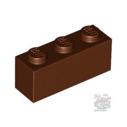 Lego Brick 1X3, Reddish brown