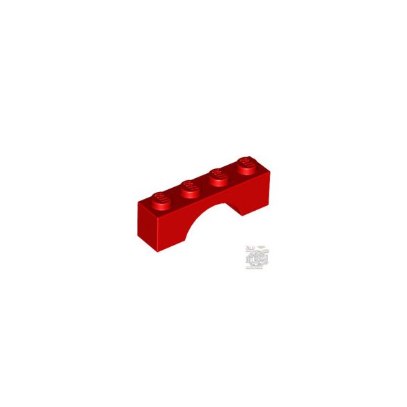 Lego BRICK W. BOW 1X4, Bright red