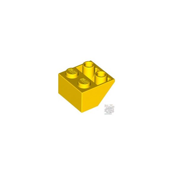 Lego ROOF TILE 2X2/45° INV., Bright yellow