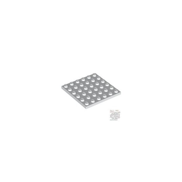 Lego Plate 6X6, White