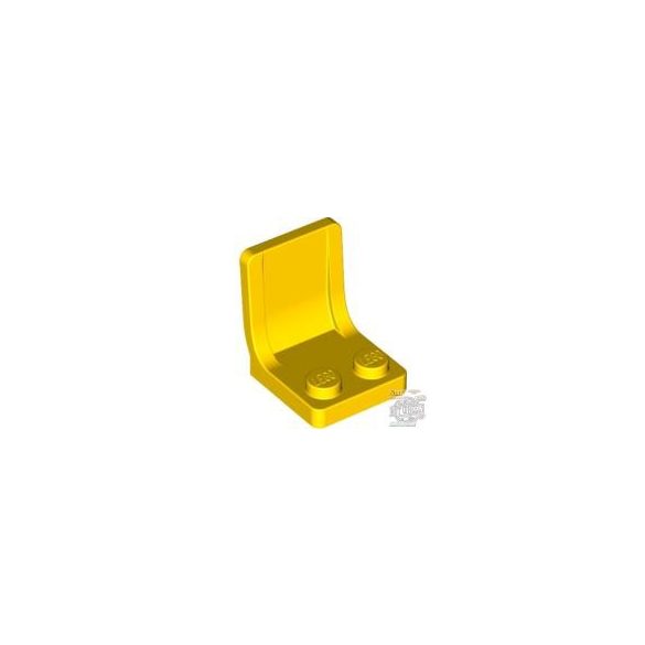 Lego Seat 2X2X2, Bright yellow
