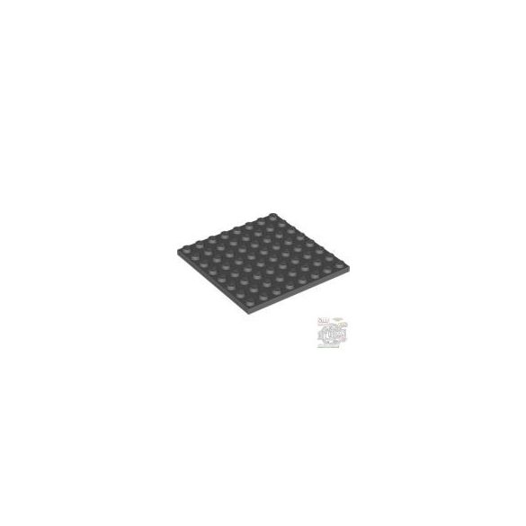 Lego Plate 8X8, Dark grey