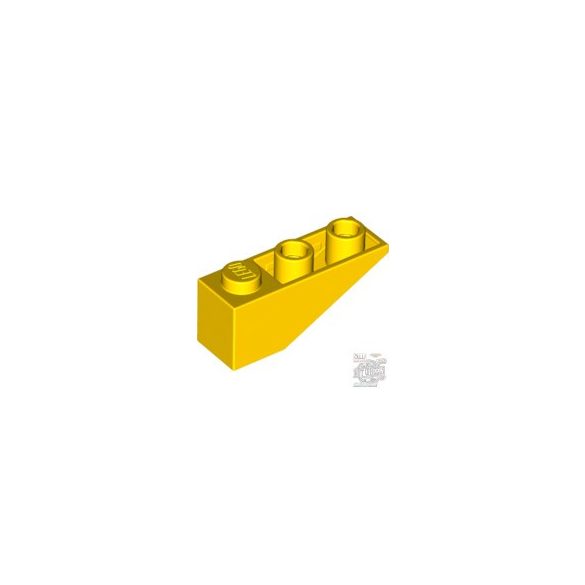 Lego ROOF TILE 1X3/25° INV., Bright yellow