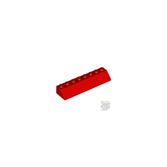 Lego ROOF TILE 2X8/45°, Bright red