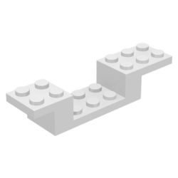 Lego BOTTOM 2X8, White