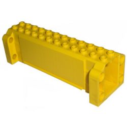   Lego Crane Section 4 x 12 x 3 with 8 Pin Holes, Bright yellow