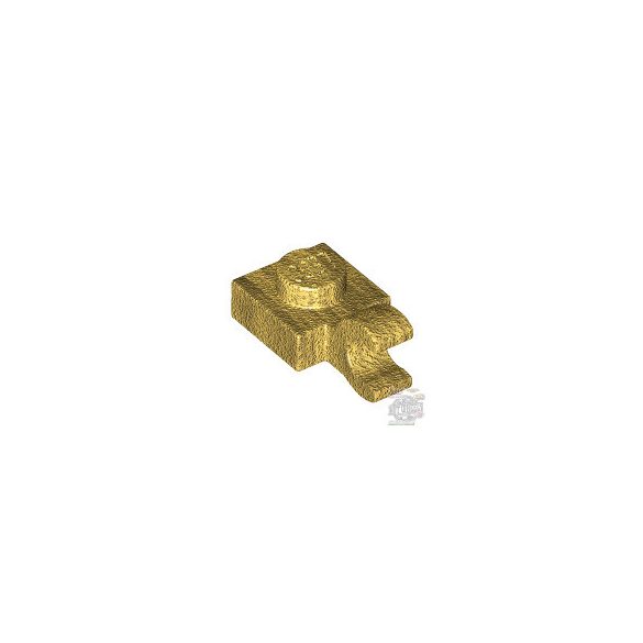 Lego PLATE 1X1 W/HOLDER, Gold