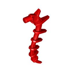 Lego Tail Ø 3,2, Bright red