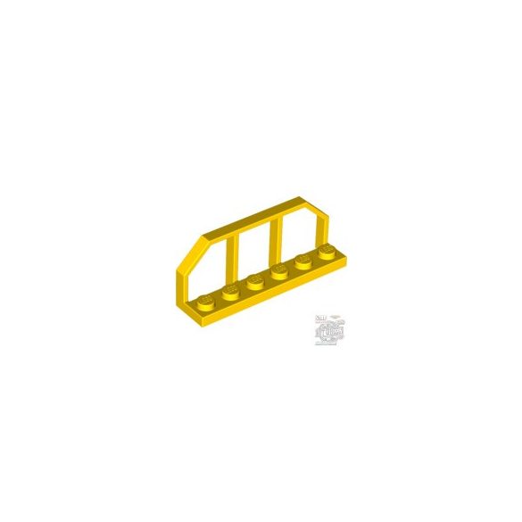 Lego HAND RAIL 1.5X6X2, Bright yellow