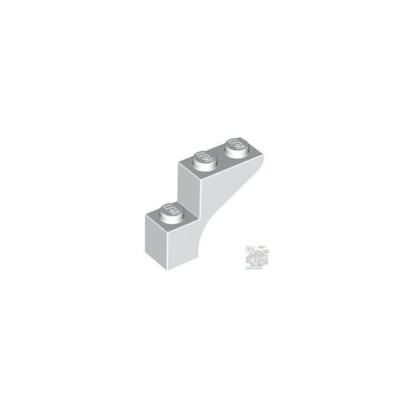 Lego Brick With Bow 1X3X2, White