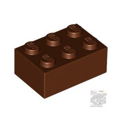 Lego Brick 2X3, Reddish brown