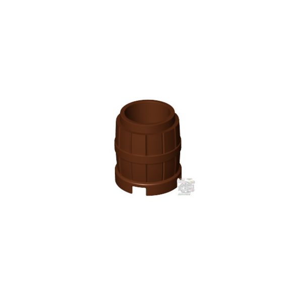 Lego Barrel 2x2, Reddish brown