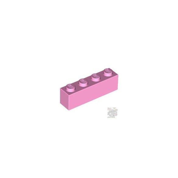 Lego Brick 1X4, Rose