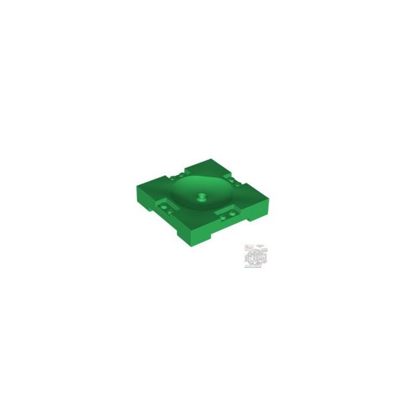 Lego Brick 8X8X1 1/3 W. Countersin., Green