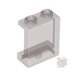 Lego Frame / Wall Element 1X2X2, Transparent brown