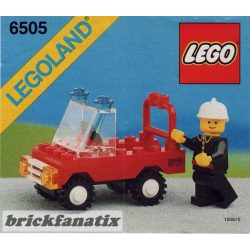 LEGO Legoland 6505 Fire Chief's Car
